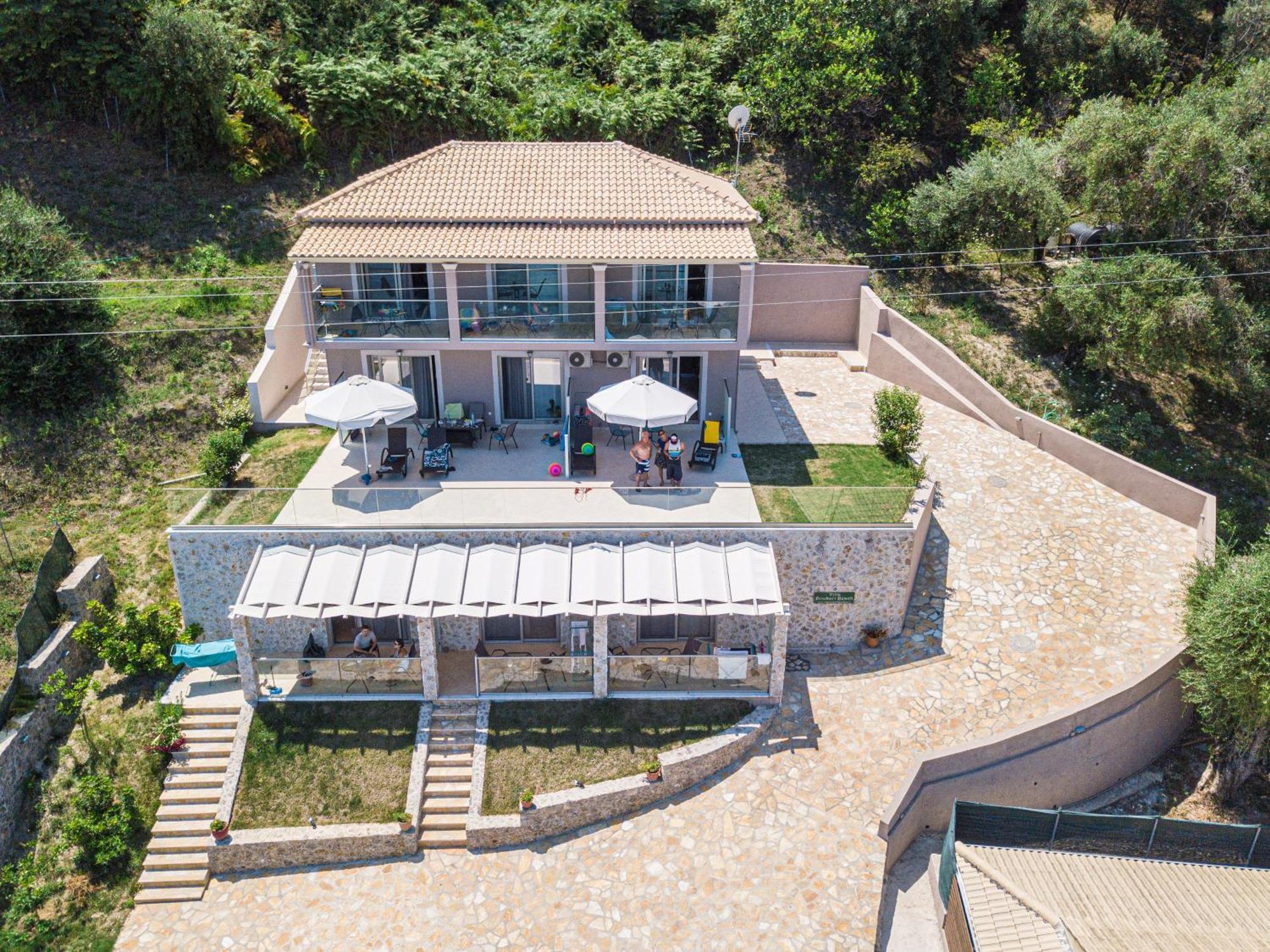 Villa Boukari Beach Mpoukaris Exterior foto